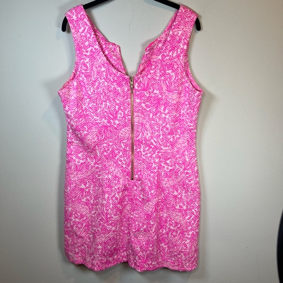 Lilly Pulitzer Target Women's See Ya Later Sheath Mini Dress Pink Sleeveless 14 - Picture 7 of 14